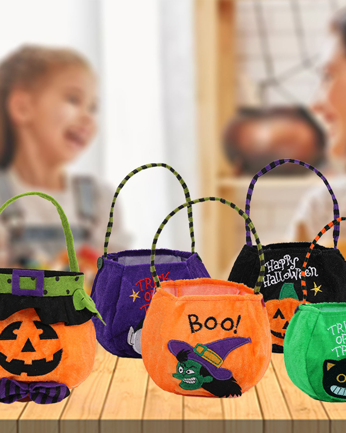 Bolsa de dulces de Halloween