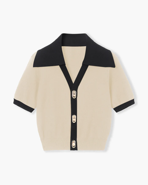 Effortless Collared Top