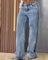 Slim Fit Tassel Jeans (Pre-Sale)