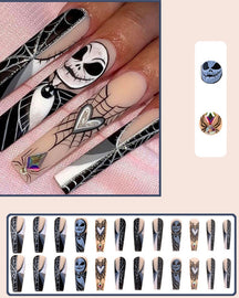 Halloween Face Nail Sticker