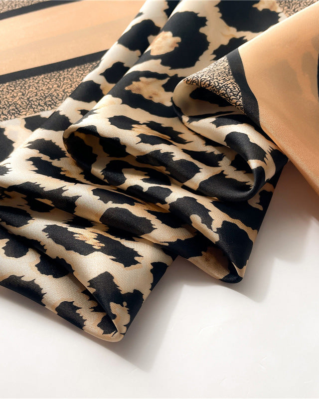 Leopard Print Multipurpose Scarf