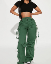 Casual Trousers With Loose Pockets