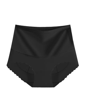 High Waisted Tummy-Controlling Silk Temperature-Changing Antibacterial Crotch Panties