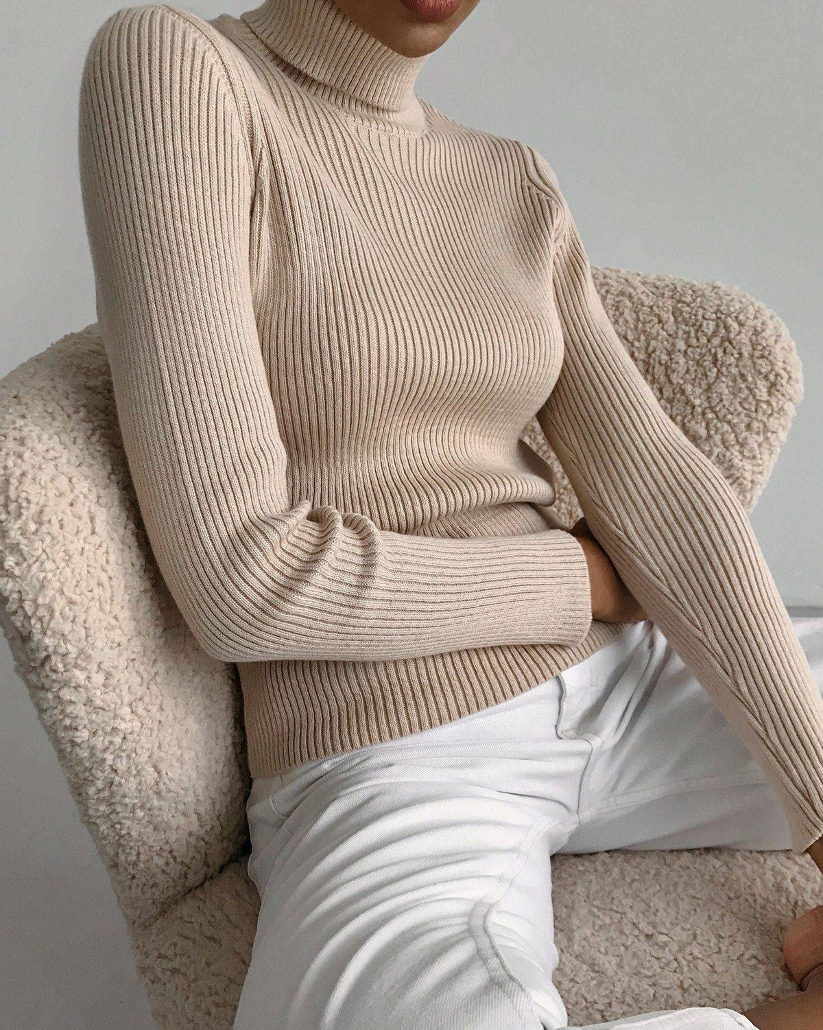 Turtleneck Pullover Sweater