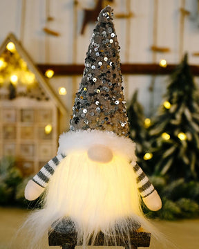 Christmas Glow Faceless Doll Ornament