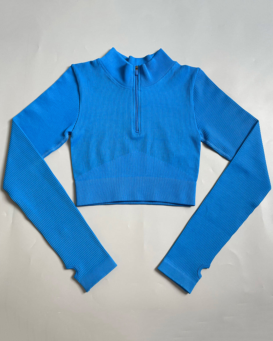 Seamless Threaded Long-Sleeve Quick-Drying Tracksuit