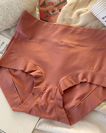 Bauchstraffungs-Unterhose aus langstapeliger Baumwolle mit hoher Taille