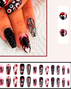 Halloween Face Nail Sticker