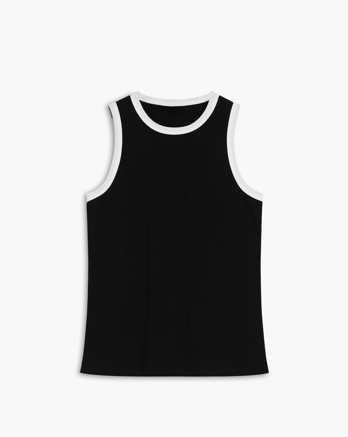 Worth A Million-Tanktop mit Kontrastbesatz