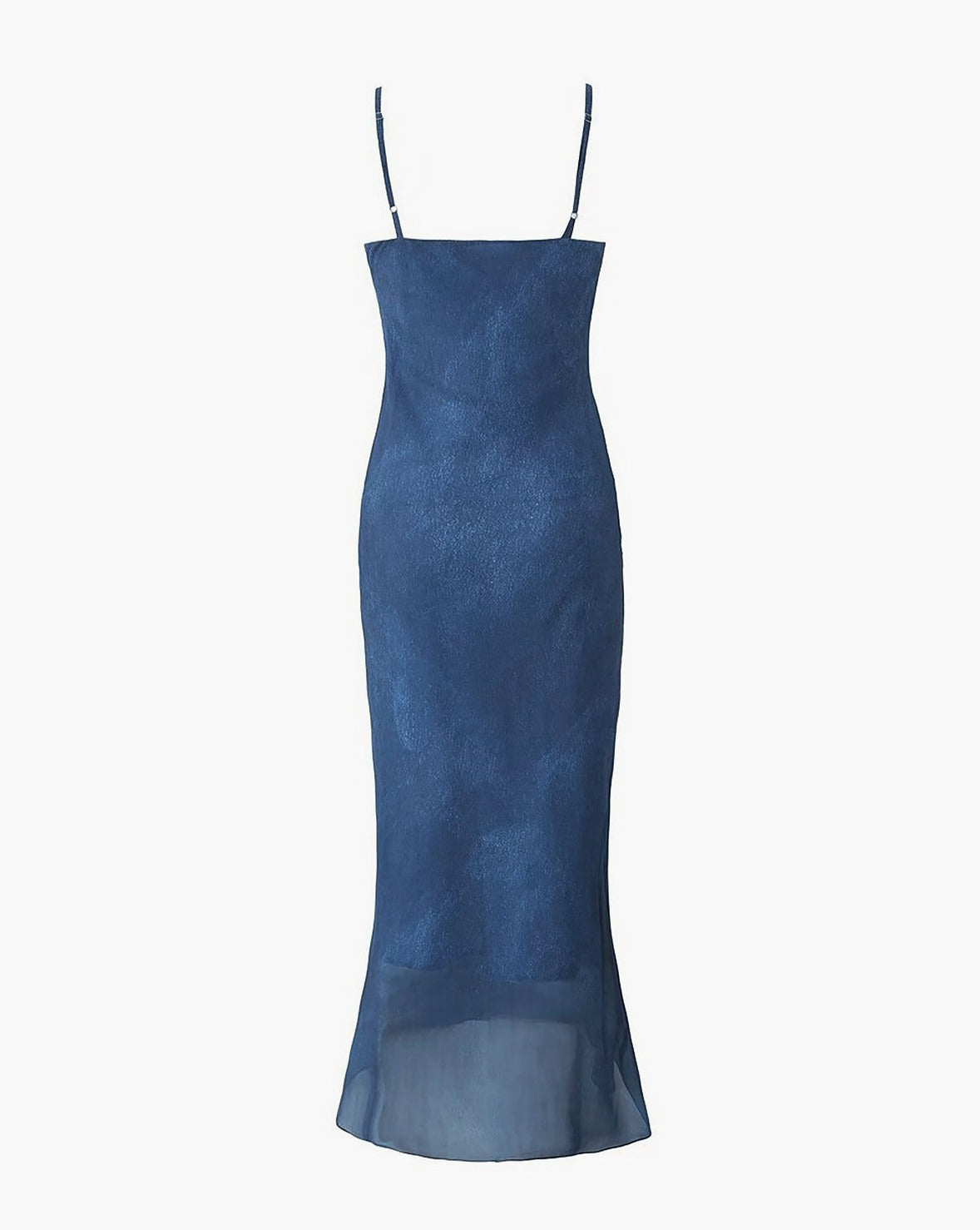 Patchwork V Neck Cami Midi Dress