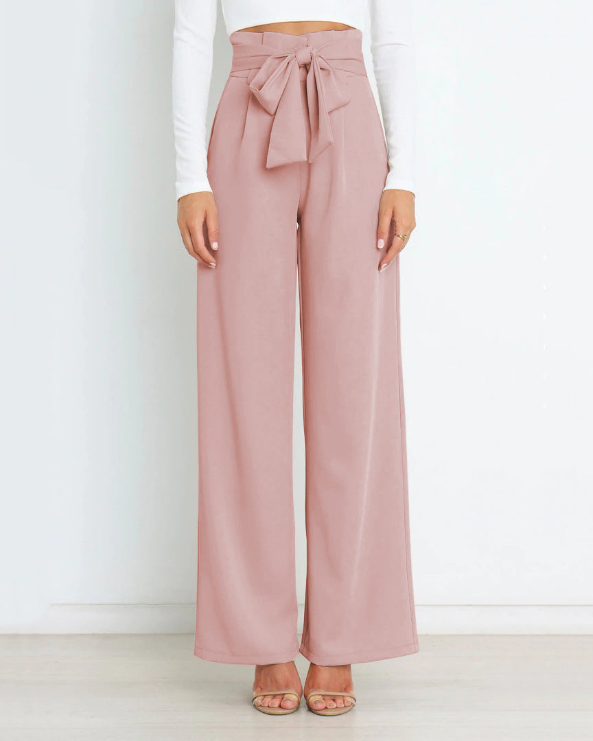 Casual Versatile Wide Leg Trousers