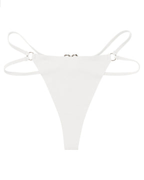 Seamless One-Piece Metal Ring Pure Lust Sexy Thong