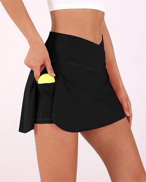 Falda culotte de entrenamiento de secado rápido para fitness