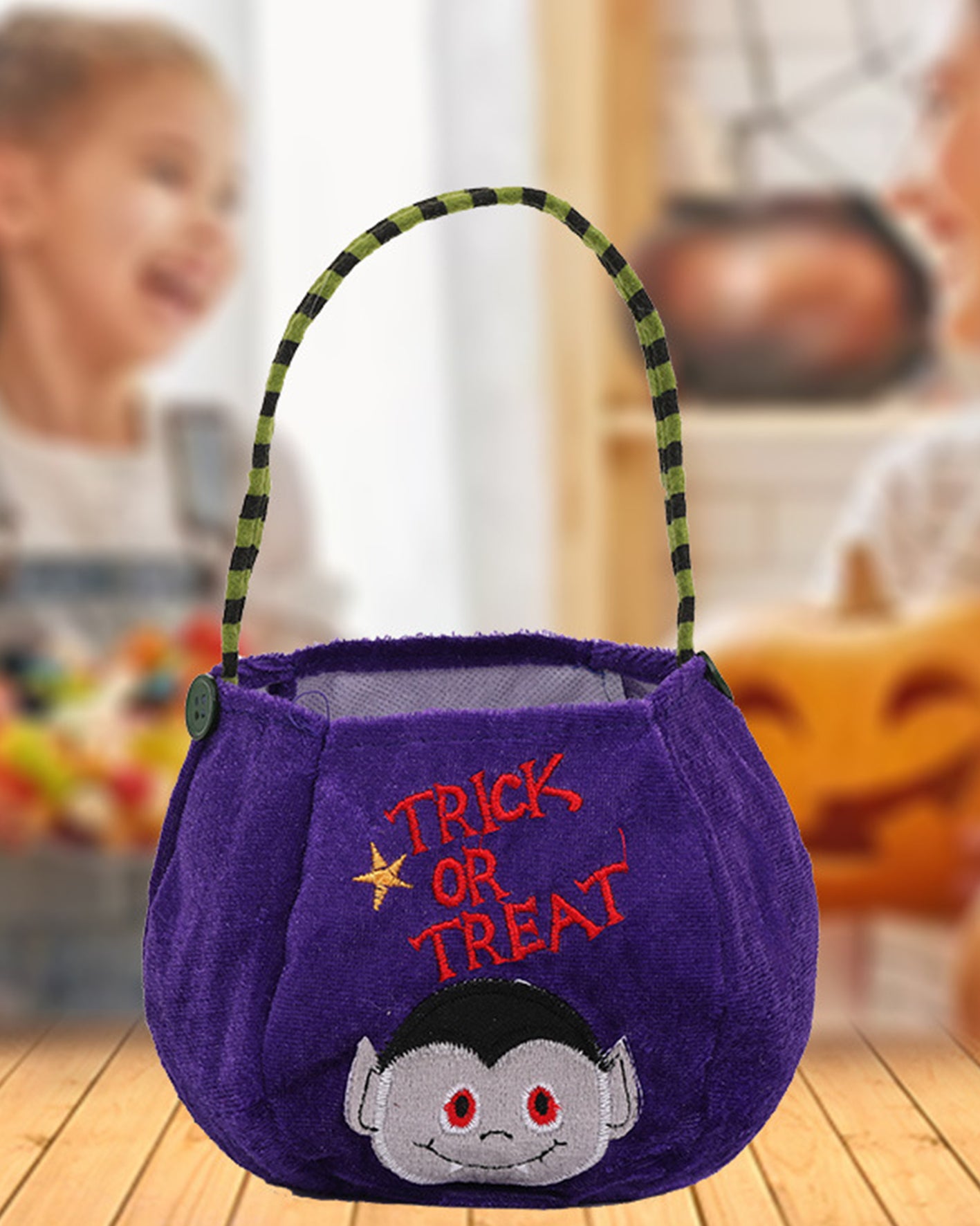 Bolsa de dulces de Halloween