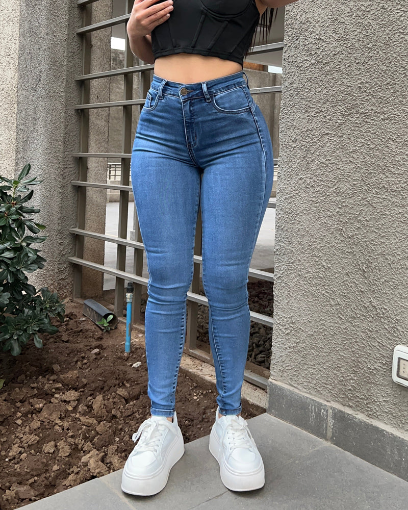 Skinny Washed Jeans (Pre-Sale)