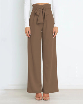 Casual Versatile Wide Leg Trousers