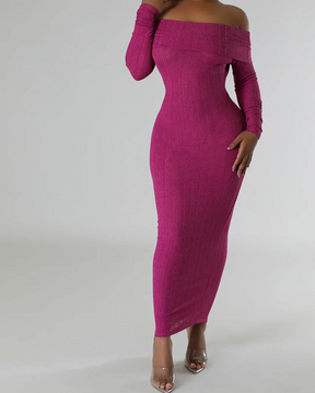 Temperamental Commuting Solid Color Dress