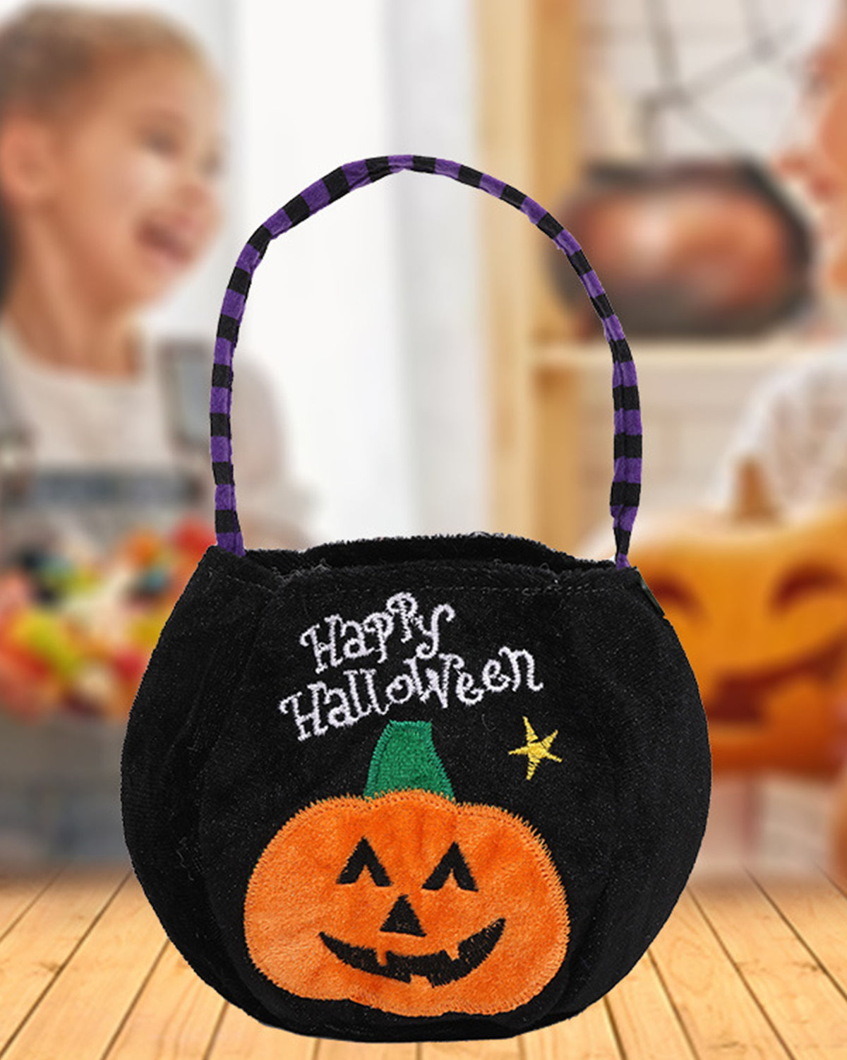 Bolsa de dulces de Halloween