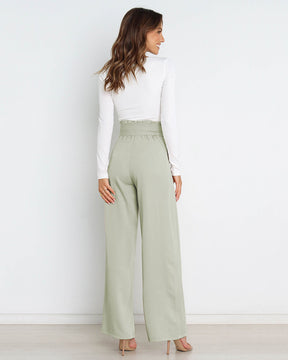 Casual Versatile Wide Leg Trousers