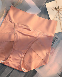 High-Waisted. Hip Lift Satin Fashion Panties