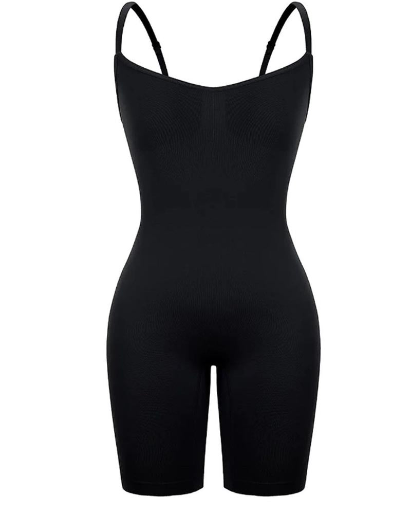 Nahtloser Body für Damen mit Bauchkontrolle, Body Shaper