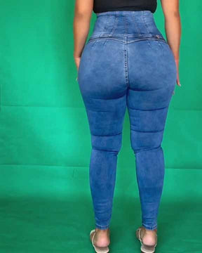 Girls New Lipo jeans Shaping in The Waist Area