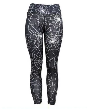 Spiderweb Fitness Legging Yoga Hose 