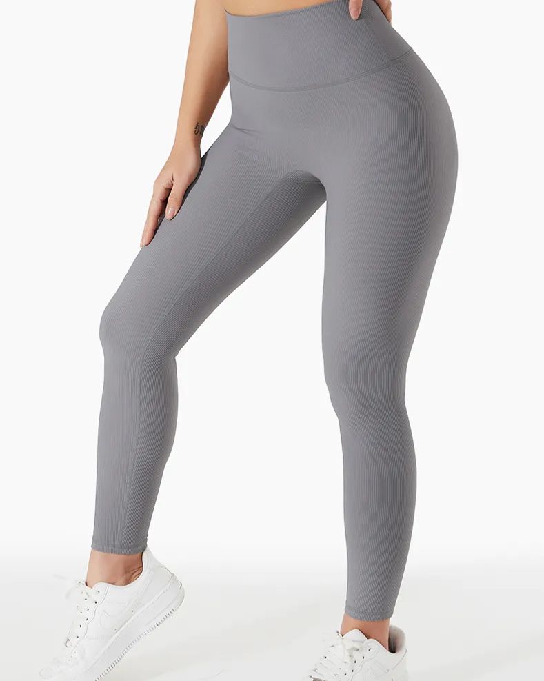 Hip Raise High Waist Bauch-Pfirsichhose, elastische Yogahose