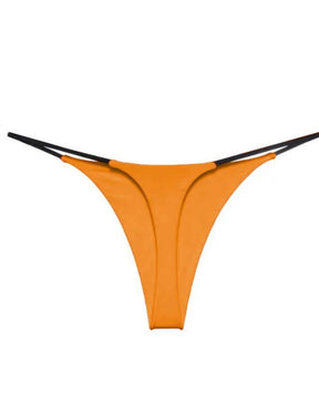 Female Solid Color T-back Thong