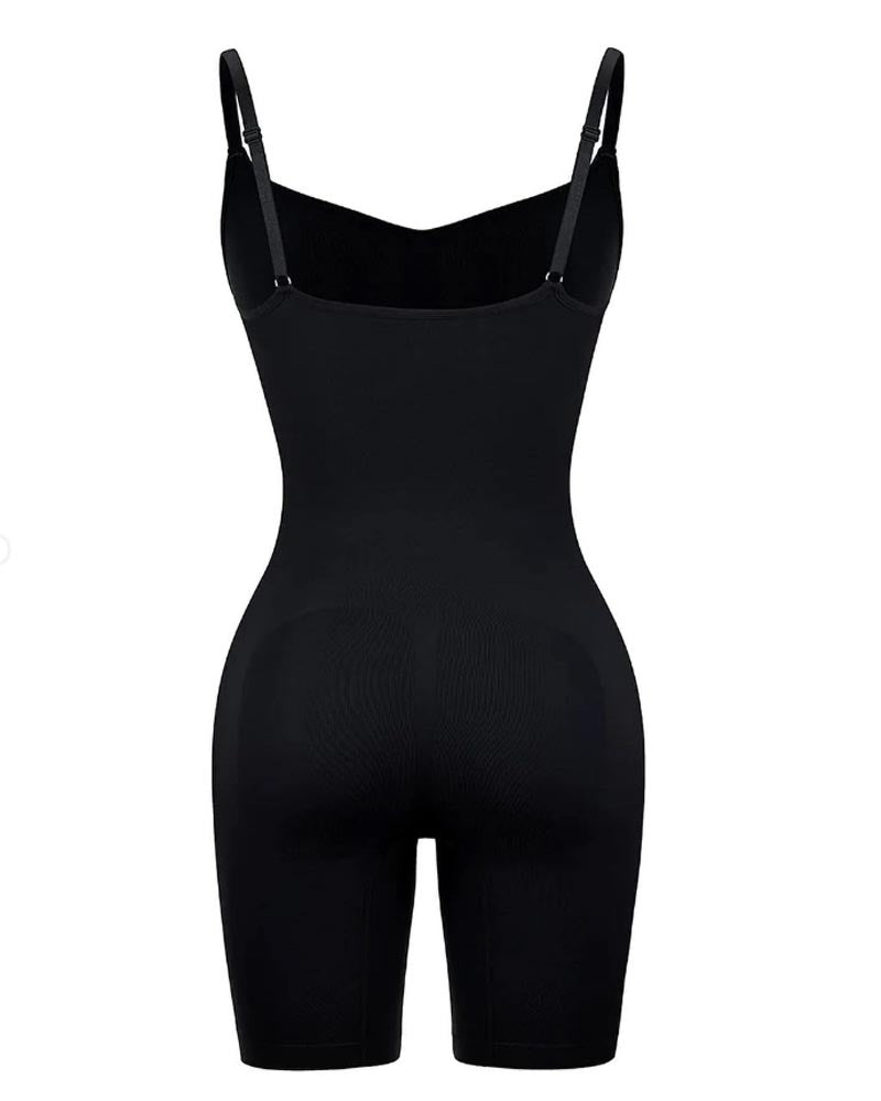 Nahtloser Body für Damen mit Bauchkontrolle, Body Shaper