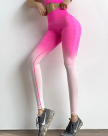 Weibliche Fantasy Ombre Fitness Yoga Leggings