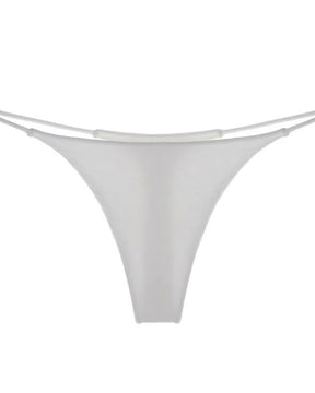 Female Solid Color T-back Thong