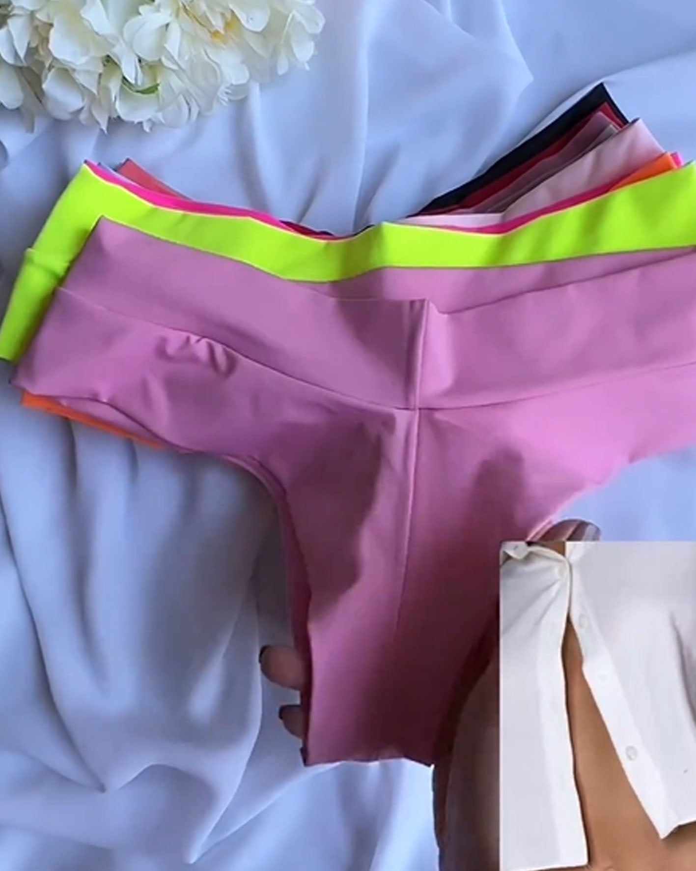 Solid Color Antibacterial Underwear